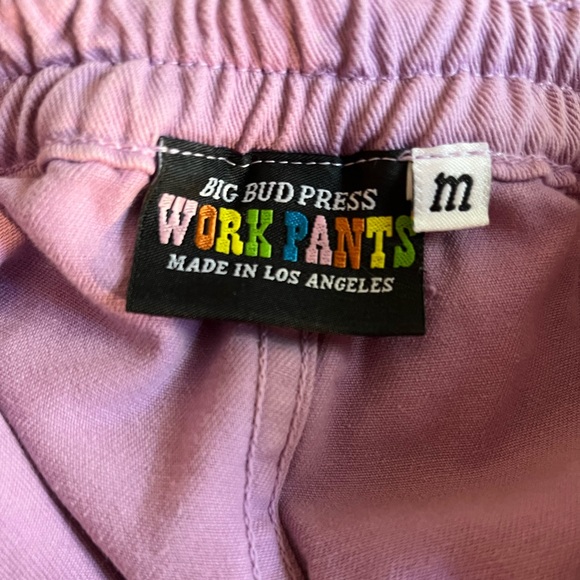 Big Bud Press Work Pants in Lilac - Picture 2 of 5